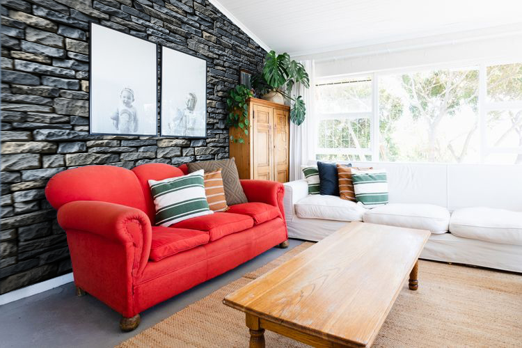 Gray Stacked Rock faux finish concept preview